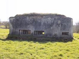 Ligne Maginot - 9A - ROUTE DE ROUVROY - (Blockhaus pour canon) - Face frontale