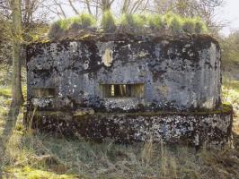 Ligne Maginot - 9B - LE CHENELET SUD - (Blockhaus pour arme infanterie) - Faces droite et frontale droite