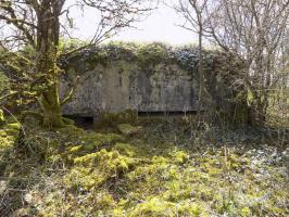 Ligne Maginot - LA MAGNE - (Observatoire d'infanterie) - Face frontale