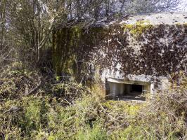 Ligne Maginot - 9C - PASSAGE à NIVEAU DE YONCK - (Blockhaus pour arme infanterie) - Face centrale