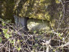 Ligne Maginot - 9C - PASSAGE à NIVEAU DE YONCK - (Blockhaus pour arme infanterie) - Créneau droite