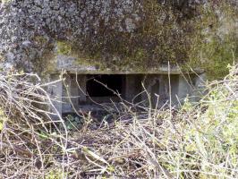 Ligne Maginot - 9C - PASSAGE à NIVEAU DE YONCK - (Blockhaus pour arme infanterie) - Créneau gauche