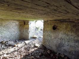 Ligne Maginot - 11A - LA BOULETTE - (Blockhaus pour canon) - L'entrée AC