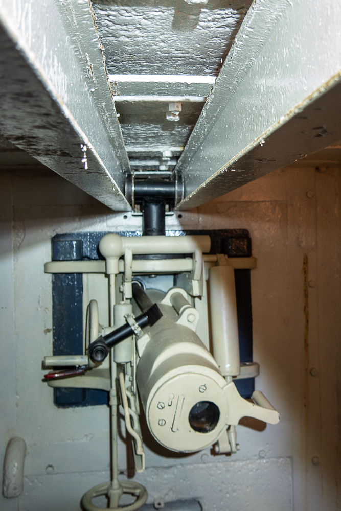 Ligne Maginot - HUBERBUSCH SUD - C59 - (Casemate d'infanterie - Simple) - Canon de 37 en position de tir