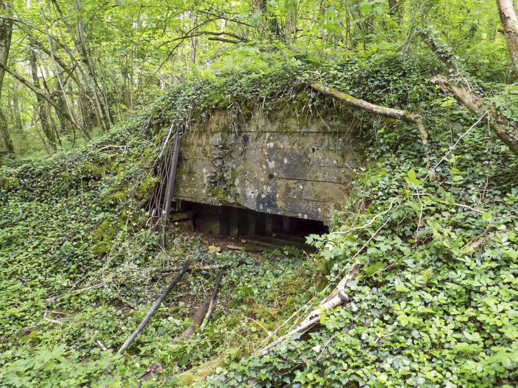 Ligne Maginot - 26A - RIMONNEAU OUEST - (Blockhaus pour canon) - Face frontale gauche, créneau AC