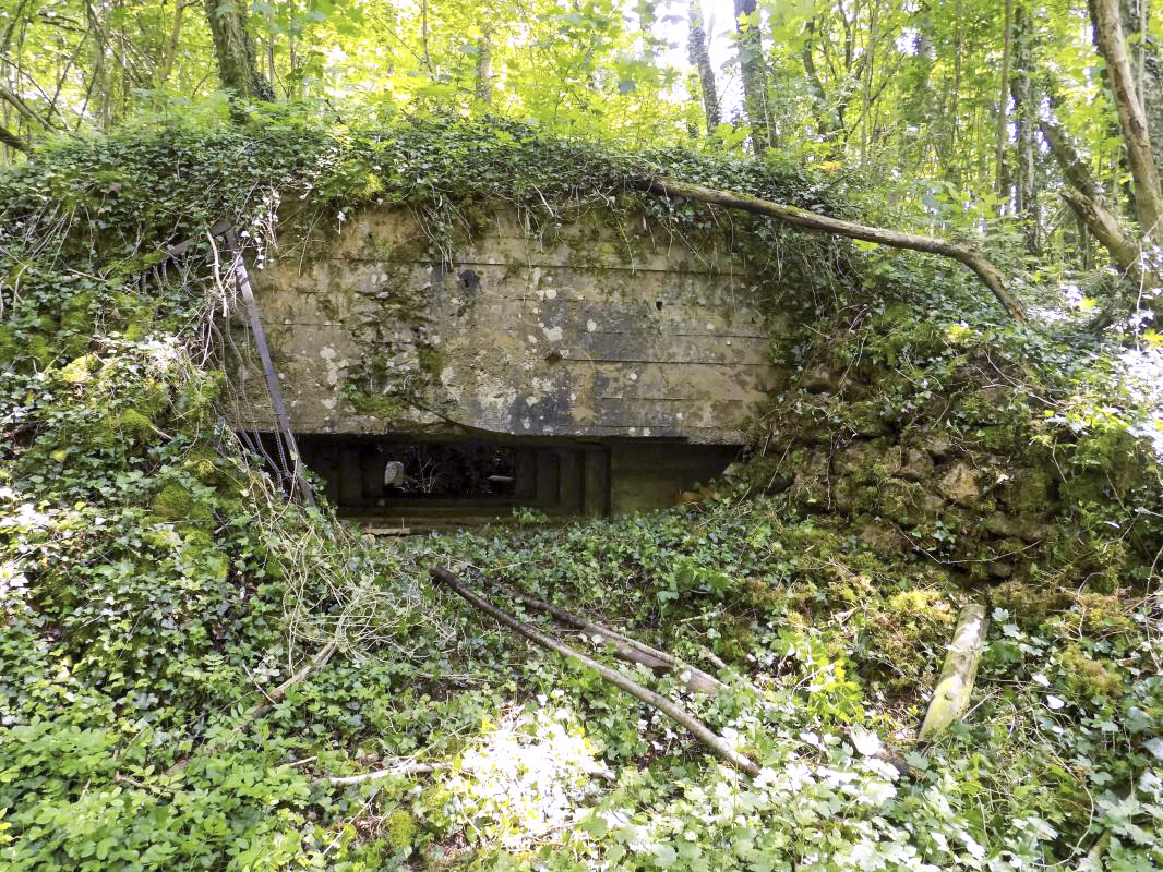 Ligne Maginot - 26A - RIMONNEAU OUEST - (Blockhaus pour canon) - Face frontale gauche, créneau AC