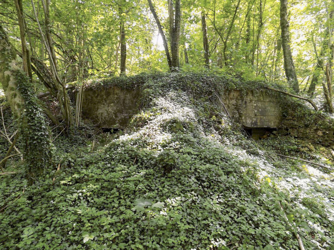 Ligne Maginot - 26A - RIMONNEAU OUEST - (Blockhaus pour canon) - Faces frontale, gauche et droite