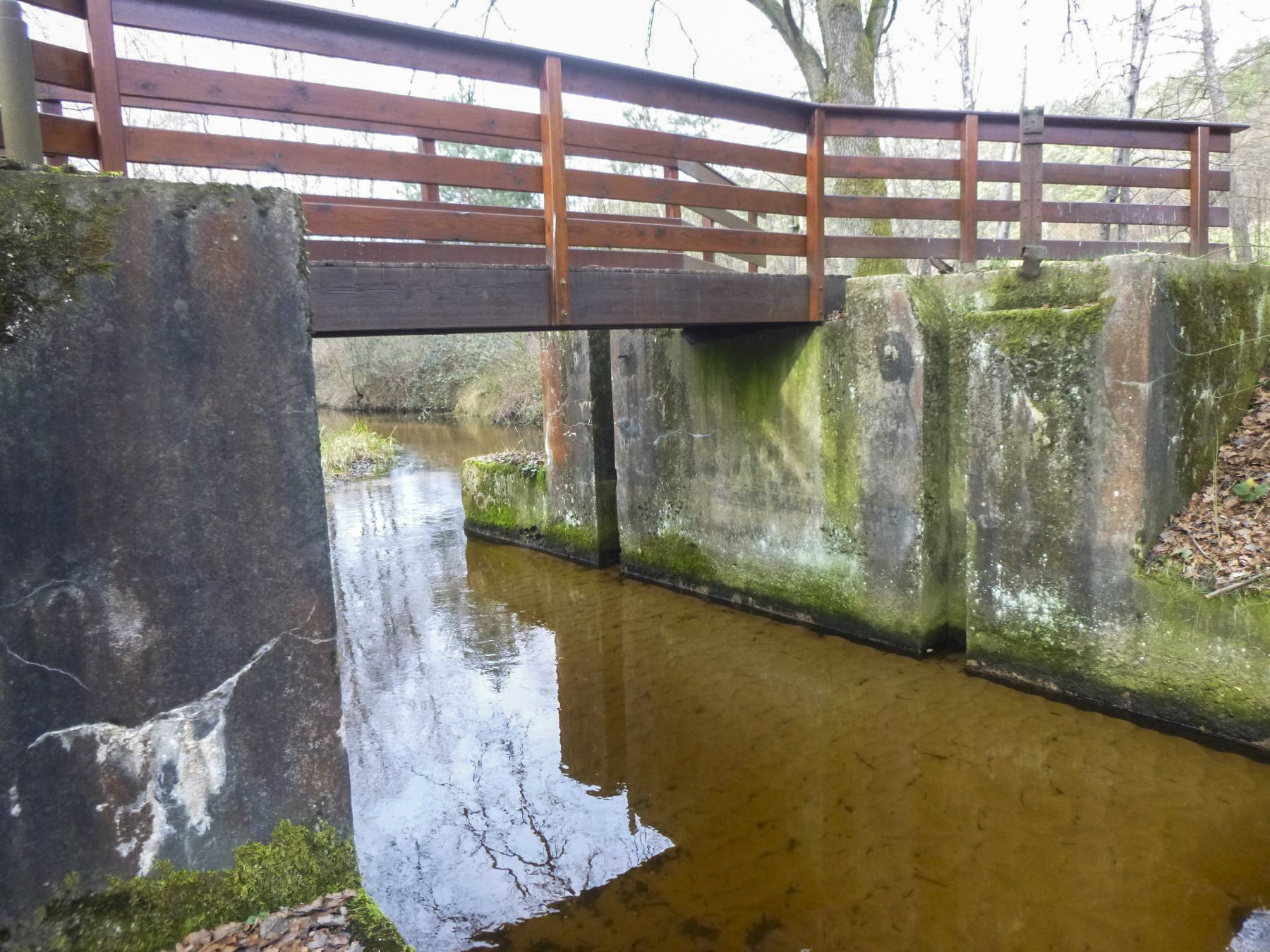 Ligne Maginot - DAMBACH SUD (BARRAGE 10) - (Inondation défensive) - Le pertuis