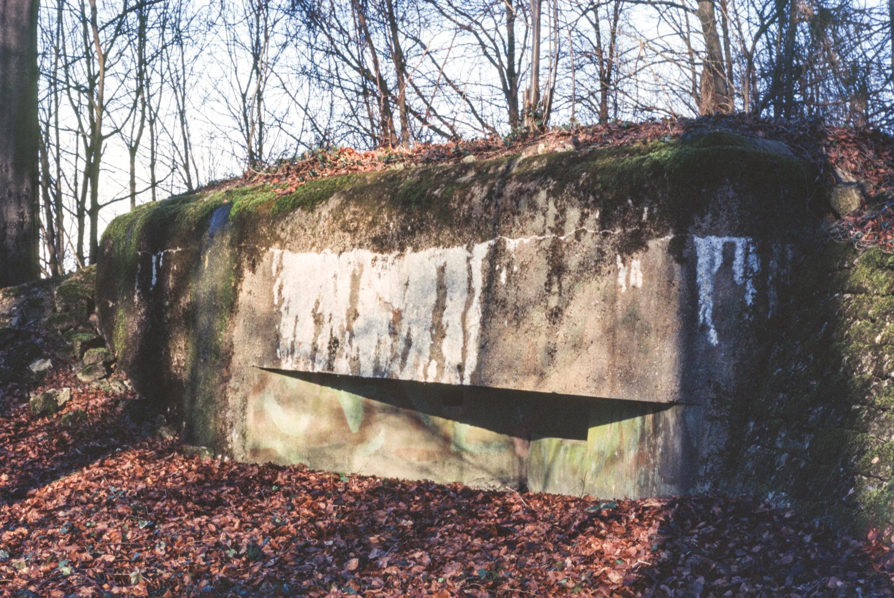 Ligne Maginot - AB12 - (Blockhaus pour canon) - Créneau latéral gauche