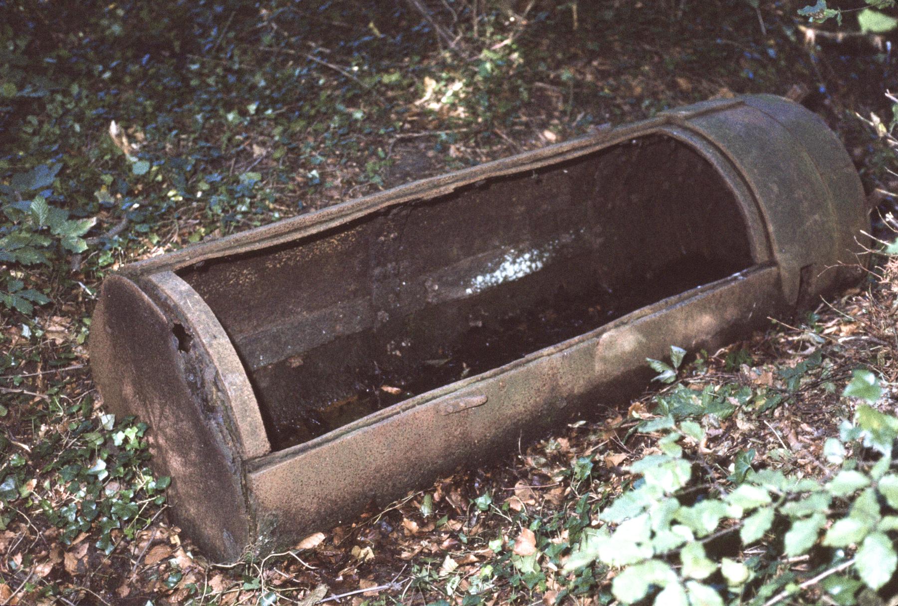 Ligne Maginot - BAMBESCH NORD - (Observatoire d'infanterie) - Une guérite type OD85 telle qu'elle se tenait ici