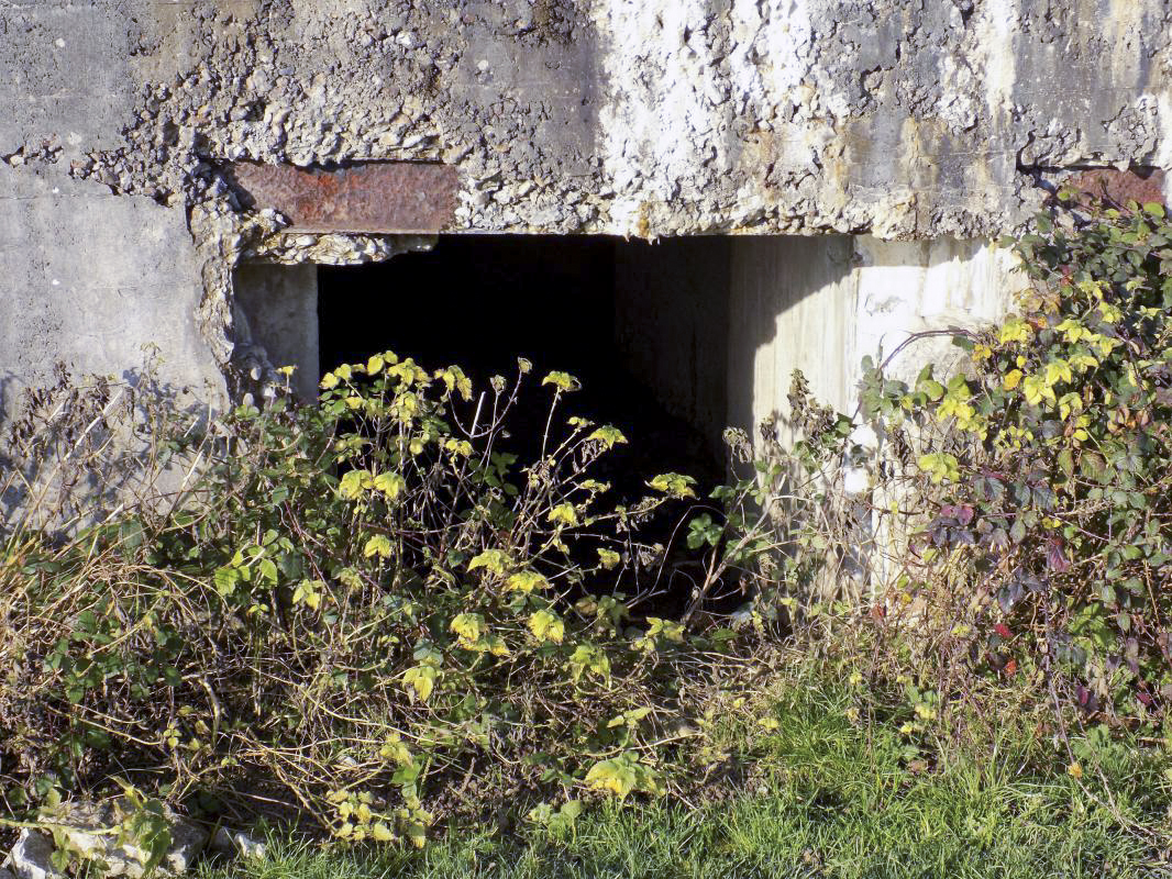 Ligne Maginot - A94 - BRUNCENT - (Blockhaus lourd type STG / STG-FCR - Simple) - L'entrée AC