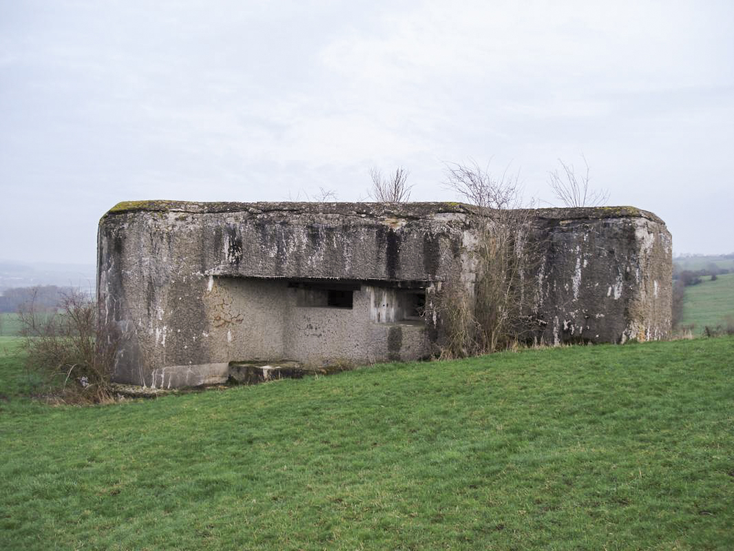 Ligne Maginot - A101BIS - TOURTRAY SUD - (Blockhaus lourd type STG / STG-FCR - Double) - Face gauche