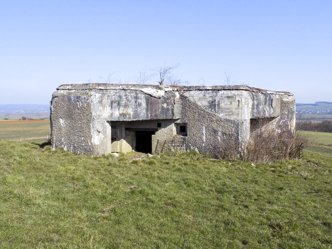 Ligne Maginot - A101BIS - TOURTRAY SUD - (Blockhaus lourd type STG / STG-FCR - Double) - L'arrière