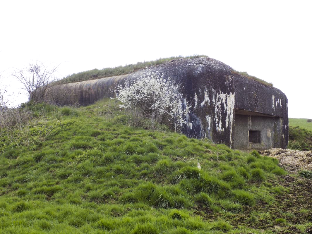 Ligne Maginot - A97 - EPINETTE - (Blockhaus lourd type STG / STG-FCR - Simple) - Faces droite et frontale