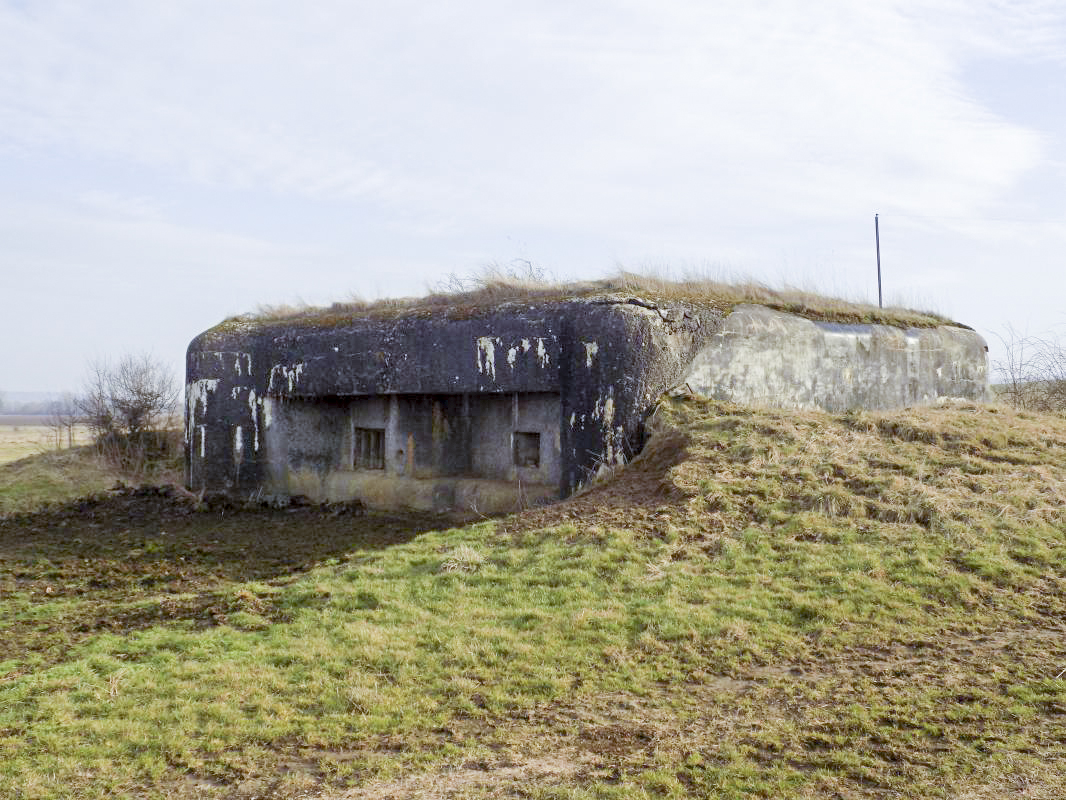 Ligne Maginot - A97 - EPINETTE - (Blockhaus lourd type STG / STG-FCR - Simple) - Faces frontale et gauche