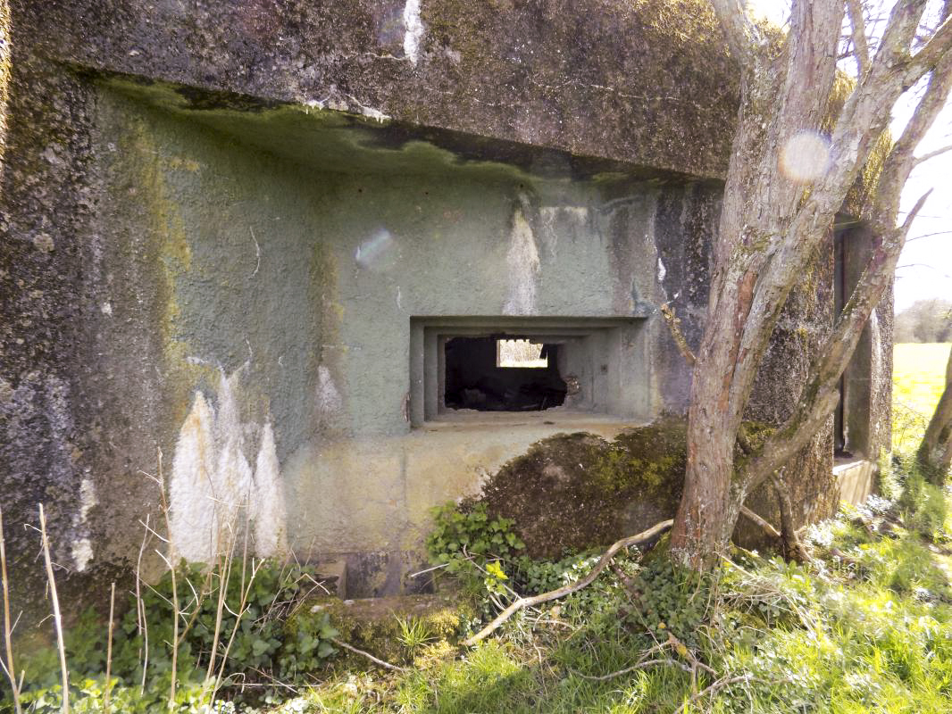 Ligne Maginot - A95BIS - TETAIGNE B - (Blockhaus lourd type STG / STG-FCR - Double) - Créneau AC, face Nord-Ouest