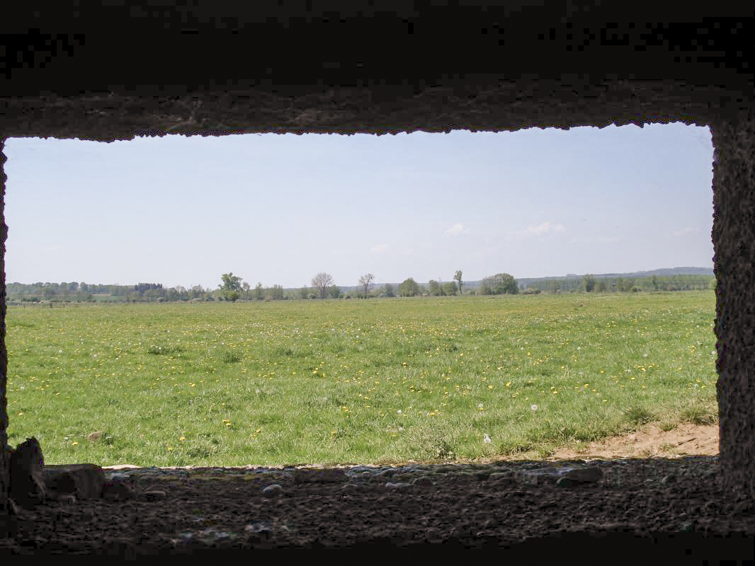 Ligne Maginot - A95 - TETAIGNE A - (Blockhaus lourd type STG / STG-FCR - Double) - Vue vers le nord-ouest