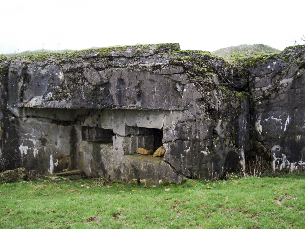 Ligne Maginot - 74 - LES FOURCHES - (Blockhaus lourd type STG / STG-FCR - Double) - Face ouest