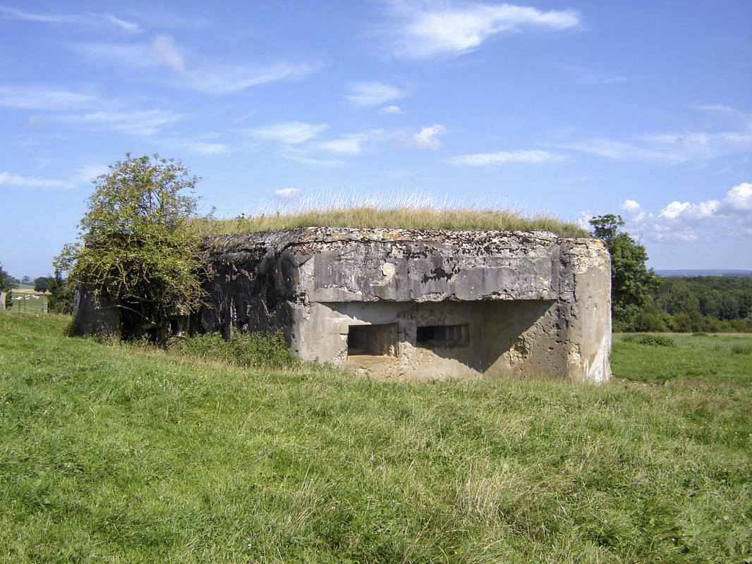 Ligne Maginot - 74 - LES FOURCHES - (Blockhaus lourd type STG / STG-FCR - Double) - 