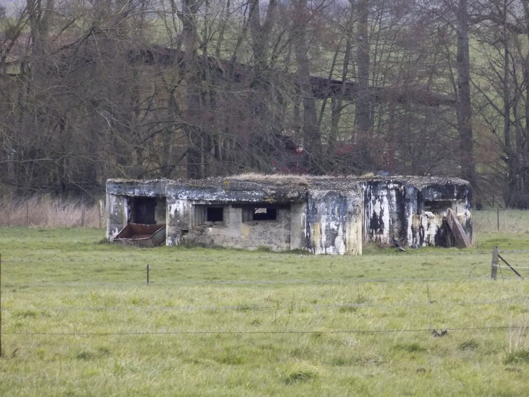 Ligne Maginot - A106 - FOND DUR - (Blockhaus lourd type STG / STG-FCR - Double) - Vue du sud-est