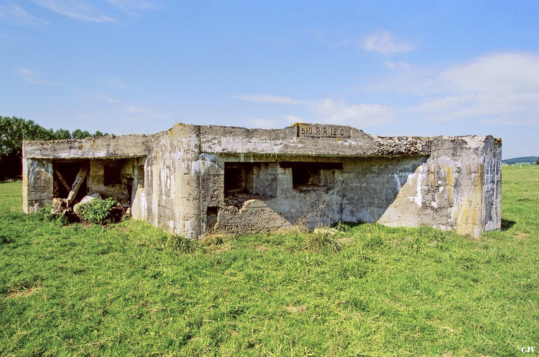 Ligne Maginot - A106 - FOND DUR - (Blockhaus lourd type STG / STG-FCR - Double) - 