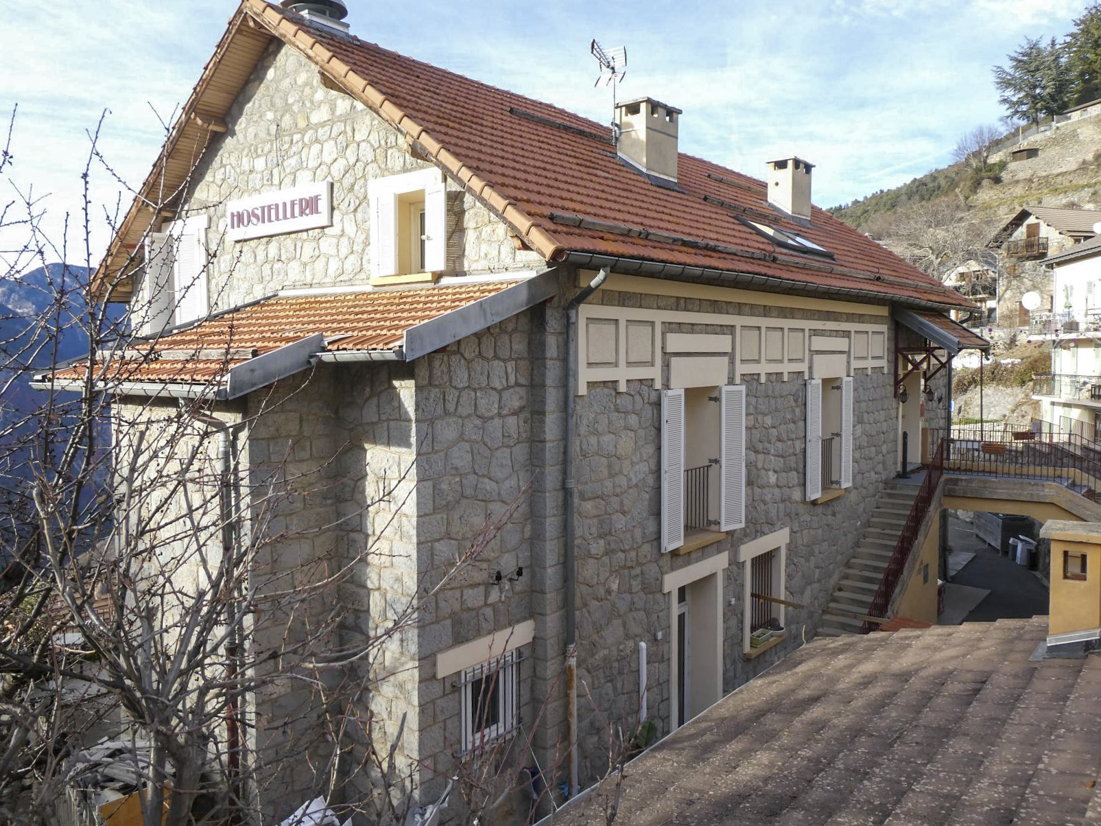 Ligne Maginot - RIMPLAS - CASERNE LEBLANC - (Casernement) - Bât. f 
Troupe et services