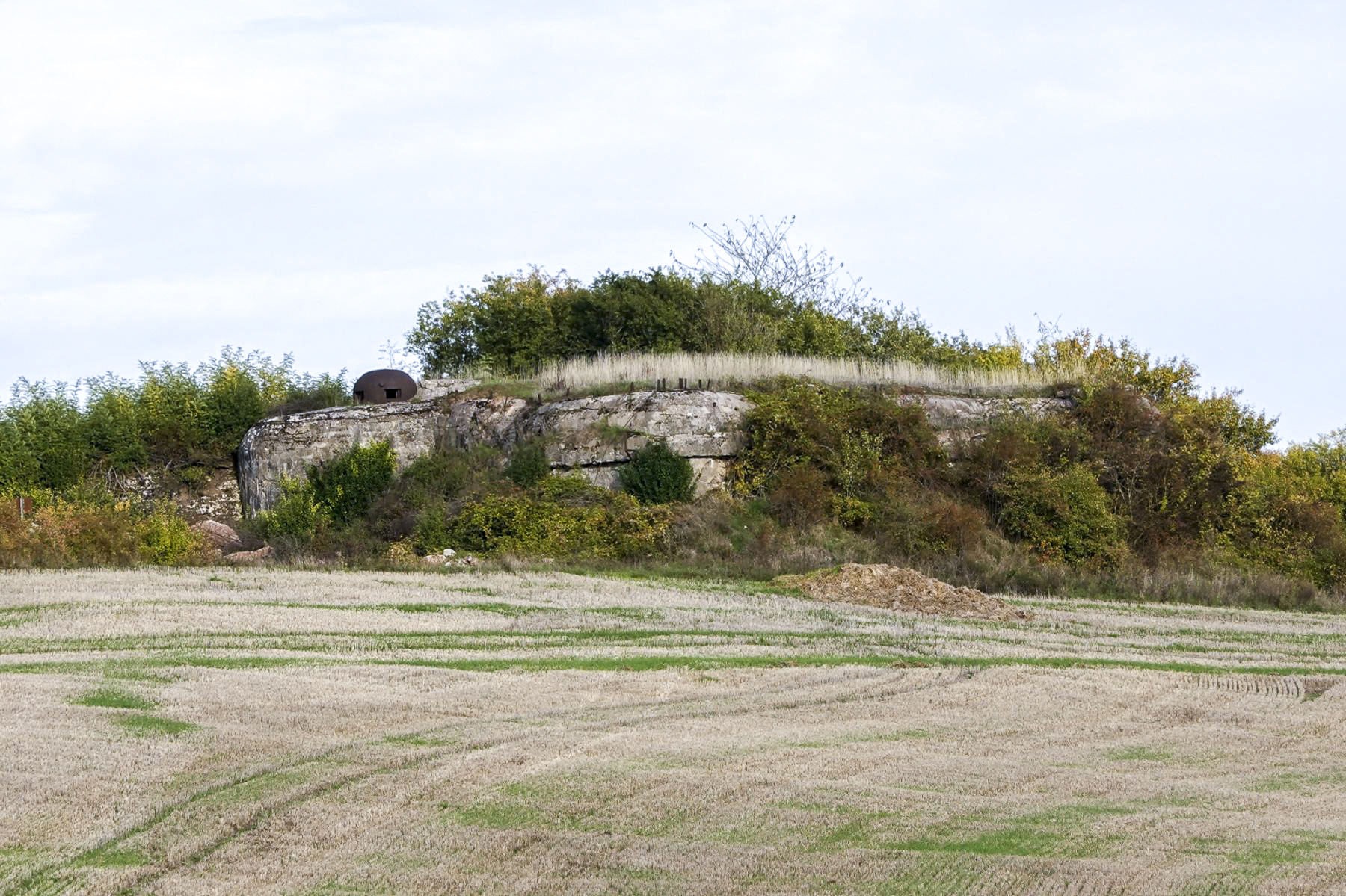 Ligne Maginot - BOVENBERG - A27 - (Ouvrage d'infanterie) - Bloc 3
Vu depuis la casemate d'artillerie du Bovenberg