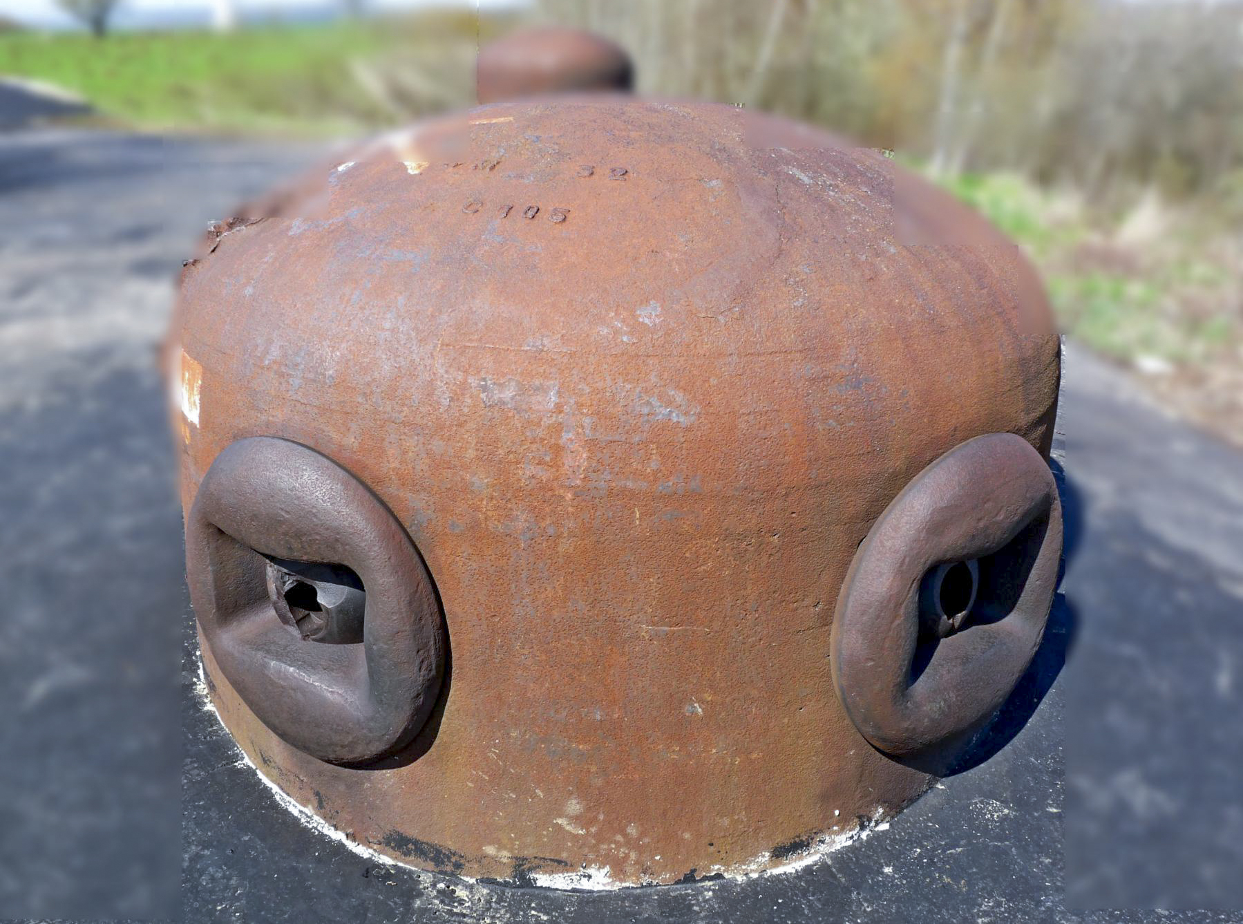 Ligne Maginot - EINSELING NORD - C72 - (Casemate d'infanterie) - La cloche GFM modifié en type B