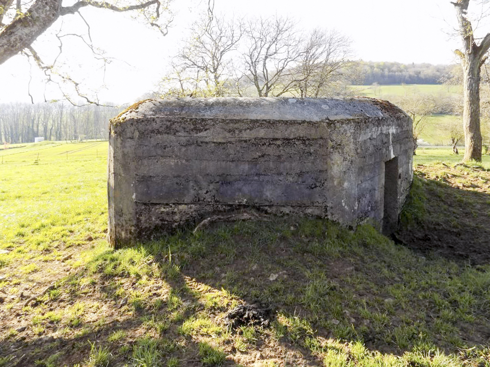 Ligne Maginot - 8C - AUTRECOURT SUD - (Blockhaus pour arme infanterie) - Face gauche