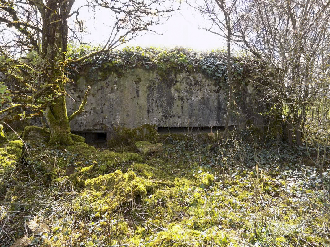 Ligne Maginot - LA MAGNE - (Observatoire d'infanterie) - Face frontale