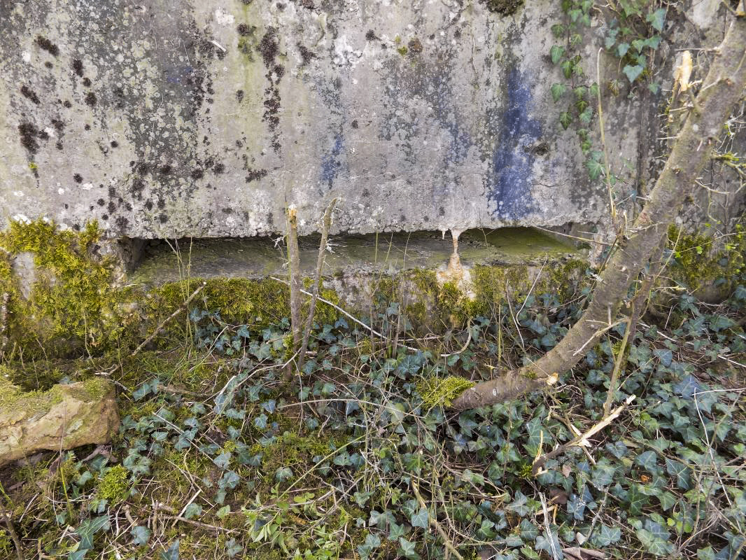 Ligne Maginot - LA MAGNE - (Observatoire d'infanterie) - Créneau observation