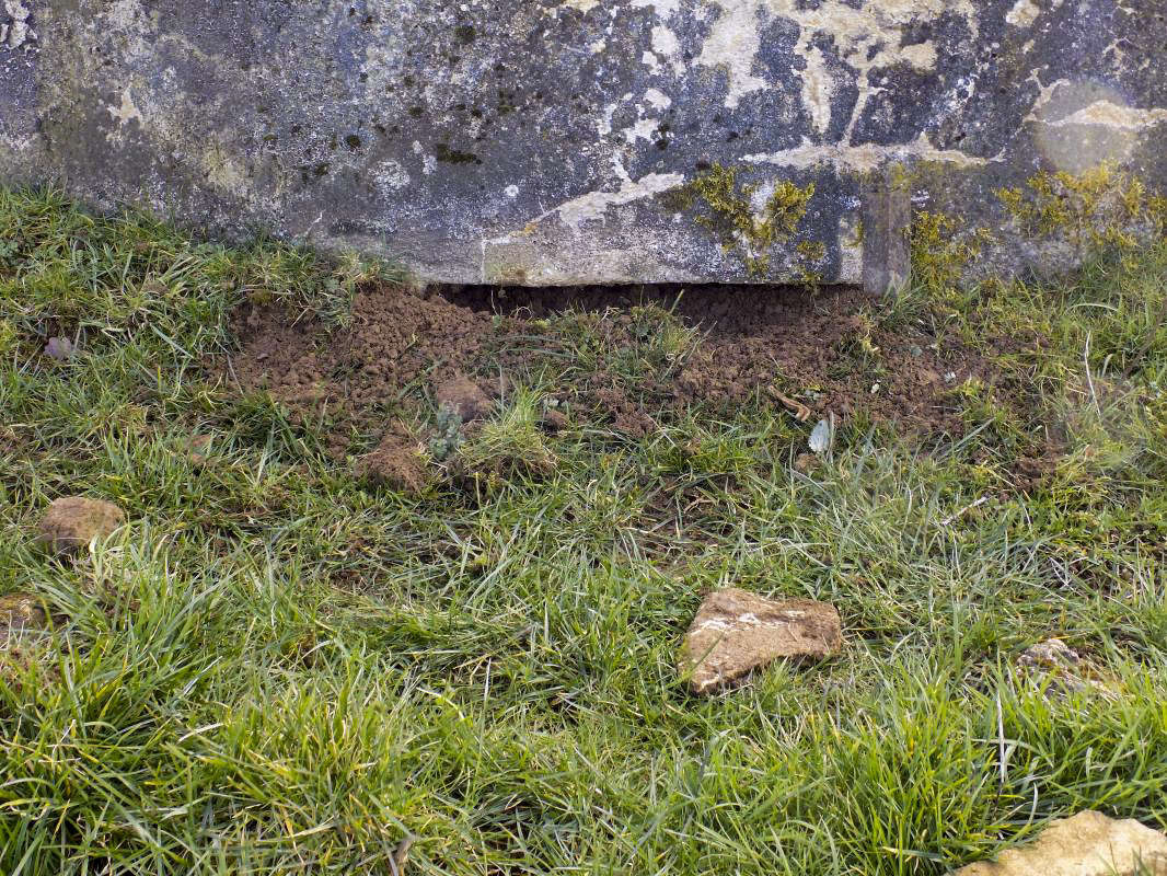 Ligne Maginot - 10A - LE CHENELET NORD - (Blockhaus pour canon) - Face nord-ouest, créneau FM