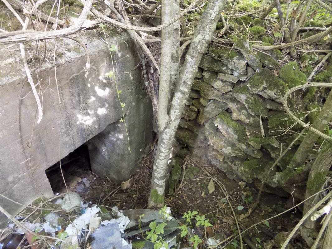 Ligne Maginot - 10B - CHAMP FONTAINE - (Blockhaus pour arme infanterie) - L'arrière