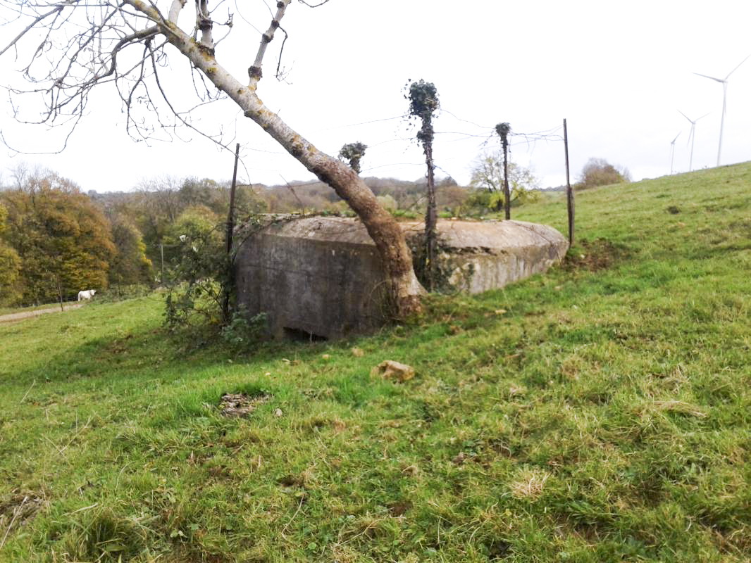 Ligne Maginot - 11B - FERME LA FOLIE - (Blockhaus pour arme infanterie) - Vue de l'Ouest