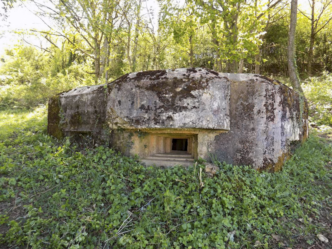 Ligne Maginot - 11C - VALMONT - (Blockhaus pour arme infanterie) - Face frontale