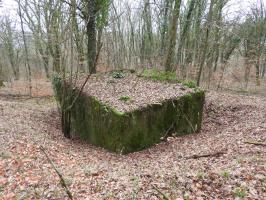 Ligne Maginot - BB337 - (Blockhaus pour arme infanterie) - La façade arrière du blockhaus.