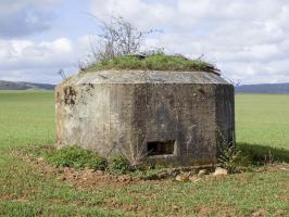 Ligne Maginot - 15C - FOND D'YVAUX EST - (Blockhaus pour arme infanterie) - Créneau FM, face droite