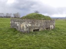 Ligne Maginot - 30 - L'EPINETTE SUD - (Blockhaus pour arme infanterie) - Faces droite et frontale