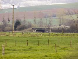 Ligne Maginot - 30 - L'EPINETTE SUD - (Blockhaus pour arme infanterie) - Vue vers le sud-est, A100