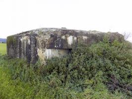 Ligne Maginot - LE BOCHET - (Blockhaus pour canon) - Faces droite et frontale