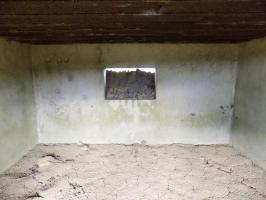 Ligne Maginot - LE BOCHET - (Blockhaus pour canon) - Face frontale, créneau AC