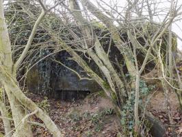 Ligne Maginot - 51C - LA PERCHIE - (Blockhaus pour arme infanterie) - Face frontale gauche