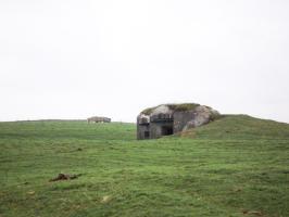 Ligne Maginot - A93 - CHYBERCHAMP - (Casemate d'artillerie) - A93 avec 26E Cote de Morefosse à l'arrière plan