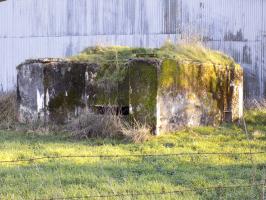 Ligne Maginot - MAIRY CENTRE - (Blockhaus pour canon) - Face frontale et gauche avec l'entrée hommes