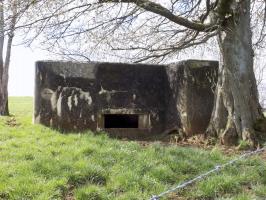 Ligne Maginot - VAUX LèS MOUZON NORD - (Blockhaus pour canon) - Face frontale