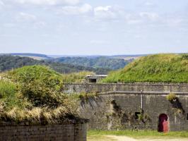 Ligne Maginot - CITADELLE DE MONTMEDY OUEST - (Observatoire d'artillerie) - L'arrière, pris du nord-est