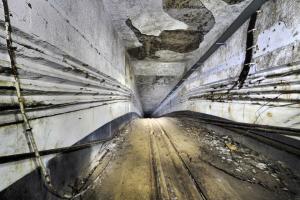 Ligne Maginot - MOLVANGE - A9 - (Ouvrage d'artillerie) - Entrée des munitions
Le plan-incliné