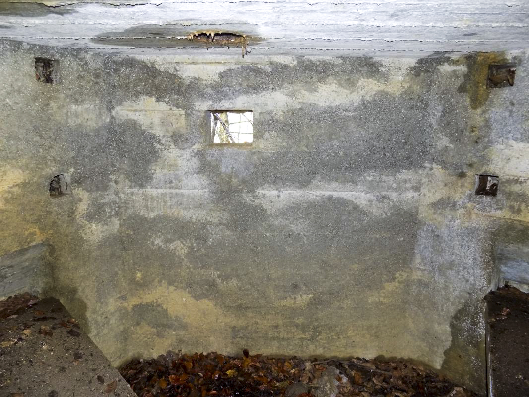 Ligne Maginot - 13A - BOIS DE BLANCHAMPAGNE EST - (Blockhaus pour arme infanterie) - Créneaux Obs/FM centrale