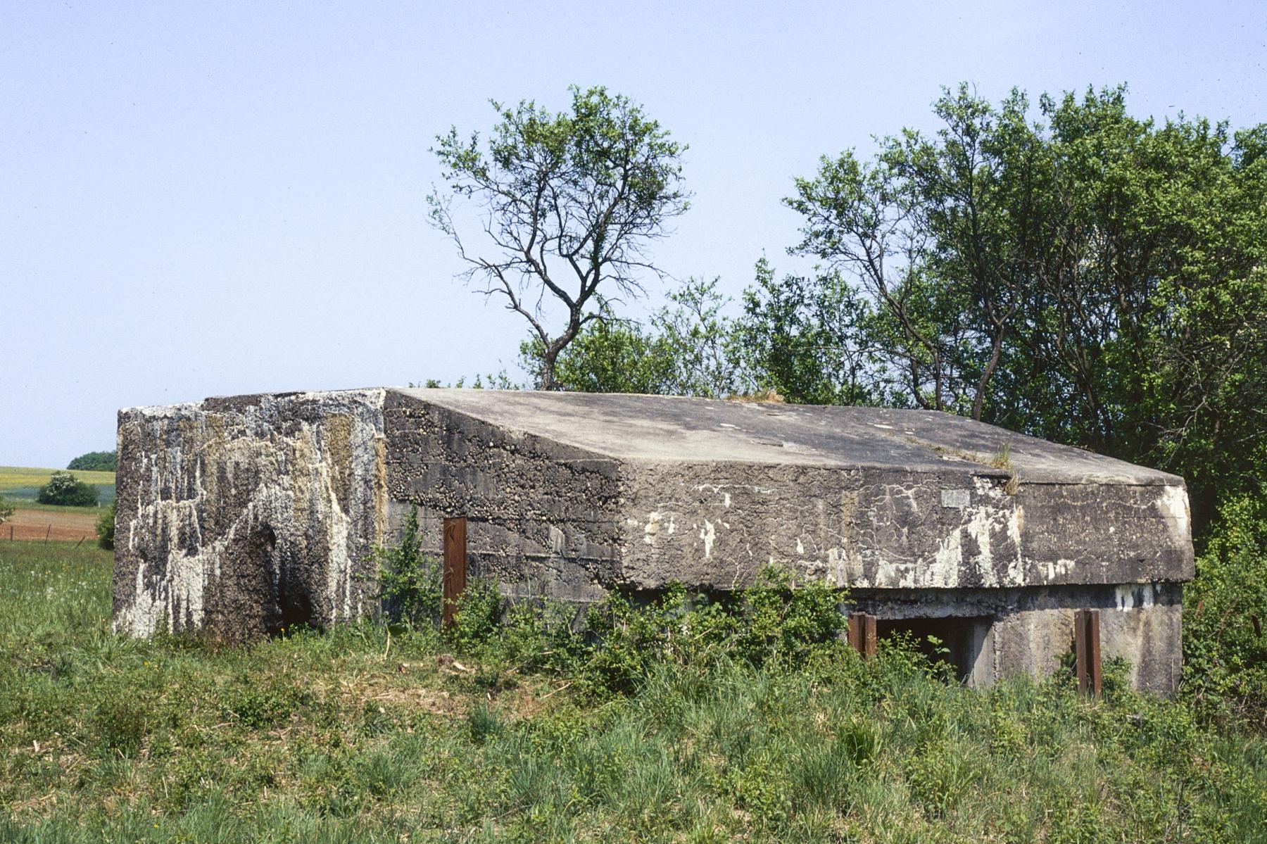 Ligne Maginot - BIDING EST 2 - (Blockhaus pour canon) - 