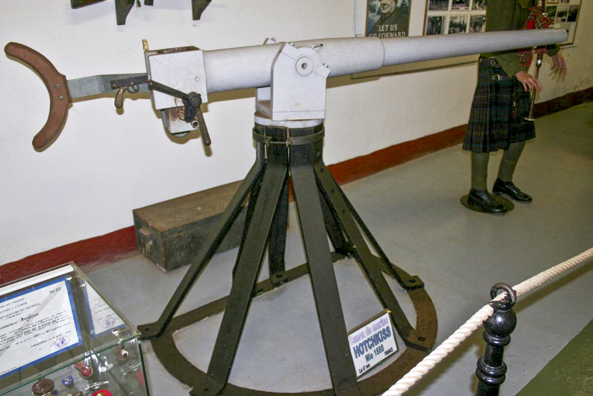 Ligne Maginot - Canon de 47 Mle 1888 - Canon de 47 Mle 1888
Musée du Hackenberg